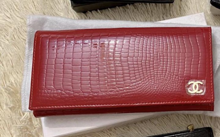Кошелек женский кожаный новый chanel