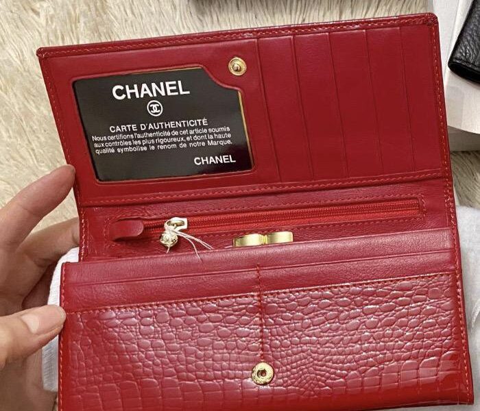 Кошелек женский кожаный новый chanel